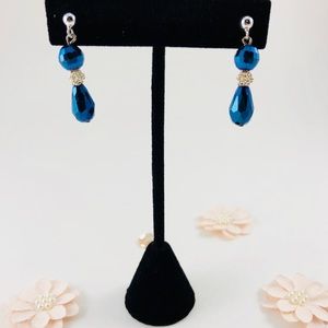 Beautiful Blue Swarovski Earrings